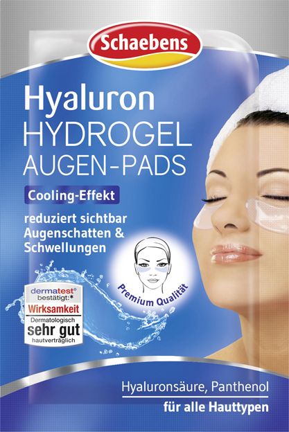 Schaebens Hyaluron Hydrogel Augen-Pads
