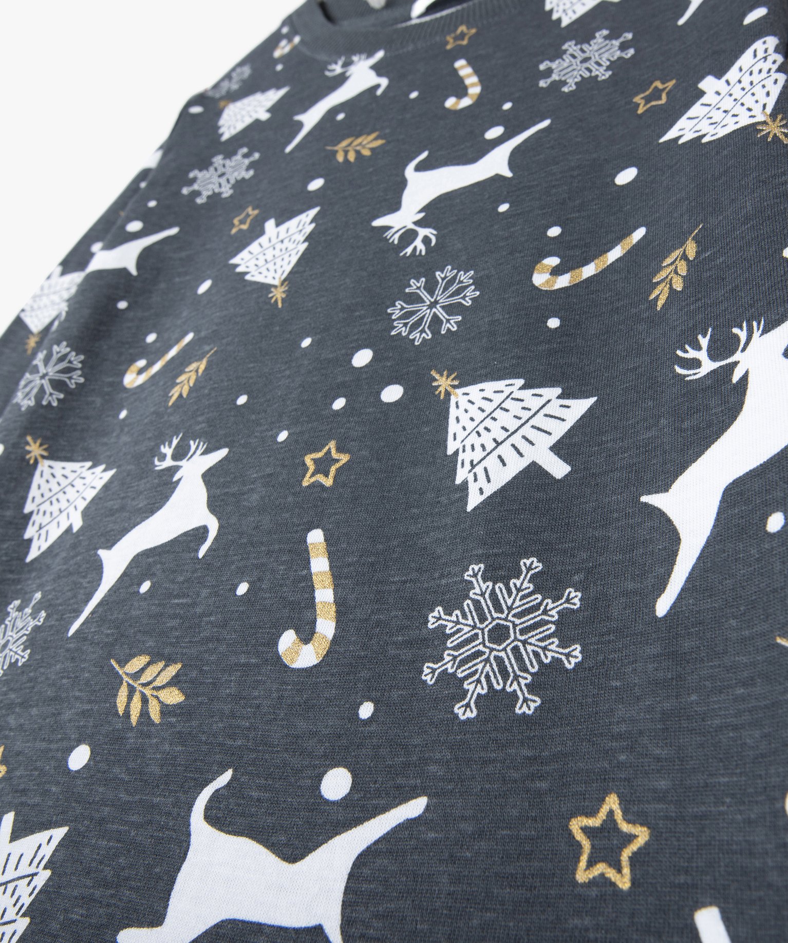 Pyjama fille avec motifs de Nol imprime | GEMO