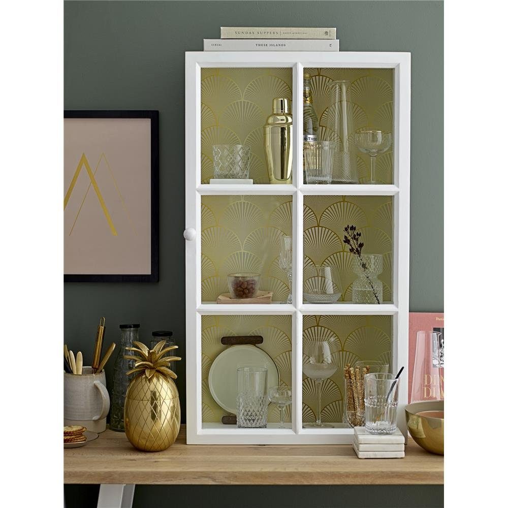 Bloomingville Eiseimer Ananas gold, 1 l, Eiskübel, Dosenkühler, Getränkekühler, Barzubehör, Aluminium