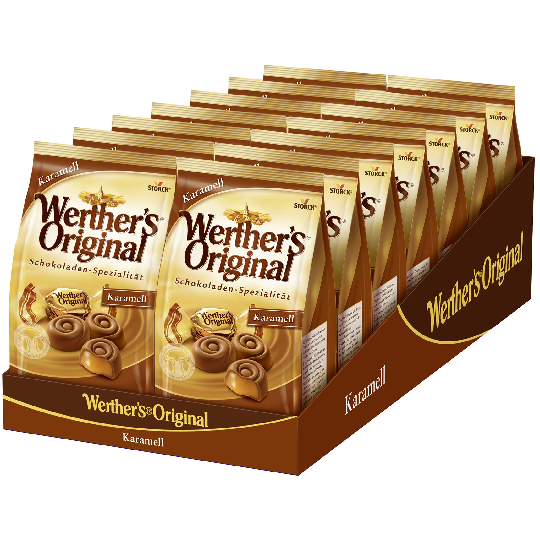 Werther's Original Schokoladen-Spezialität Karamell 153g