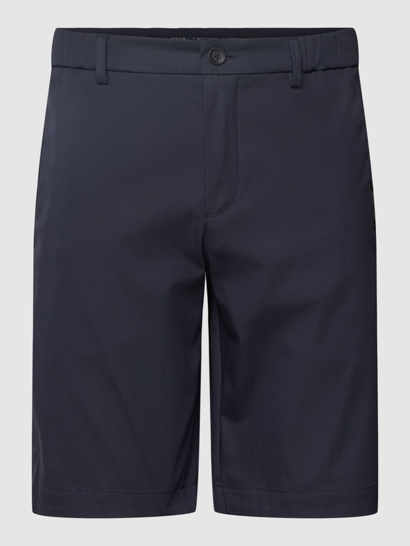 Bermudas mit elastischem Bund Modell 'Liem' in marineblau