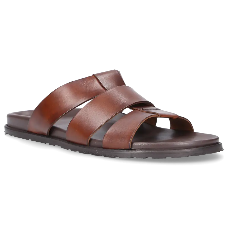 Budapester - Sandalen M6857 Kalbsleder - braun