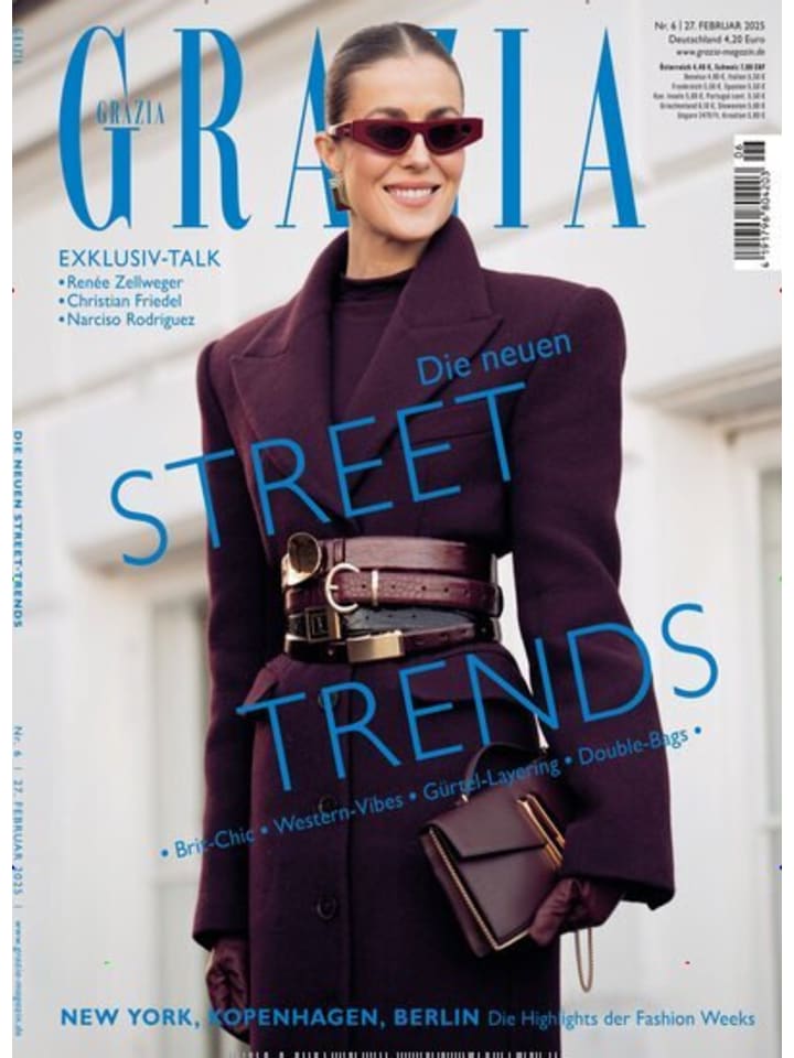 Hubert Burda Media 13 x GRAZIA Zeitschrift (Gutschein für Halbjahres Abo) günstig kaufen onesize