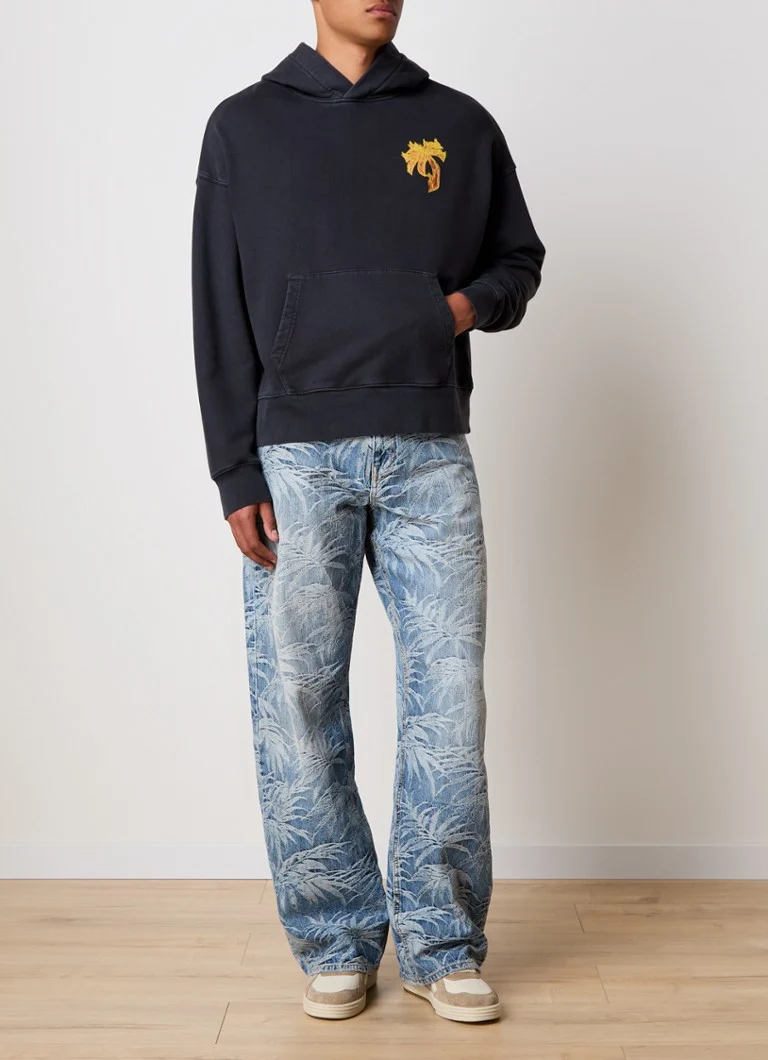 Palm Angels Hoodie with front and back print