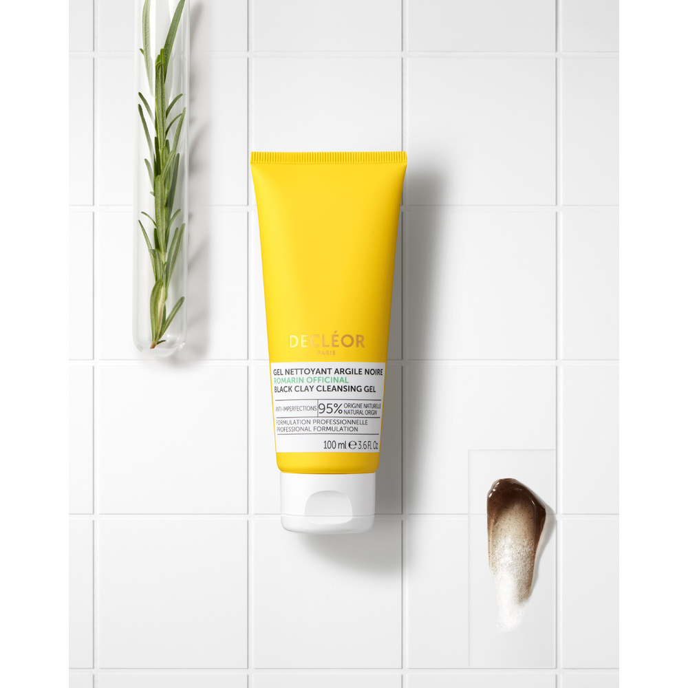 Decléor ROMARIN OFFICINAL Gel nettoyant argile noire