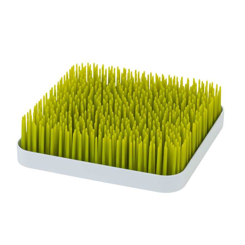 Egouttoir à biberons trendy Grass vert et blanc Boon