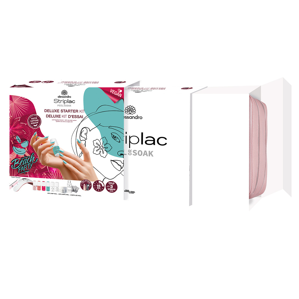 alessandro Striplac Starter Kit Deluxe Beauchparty Vernis à ongles UV