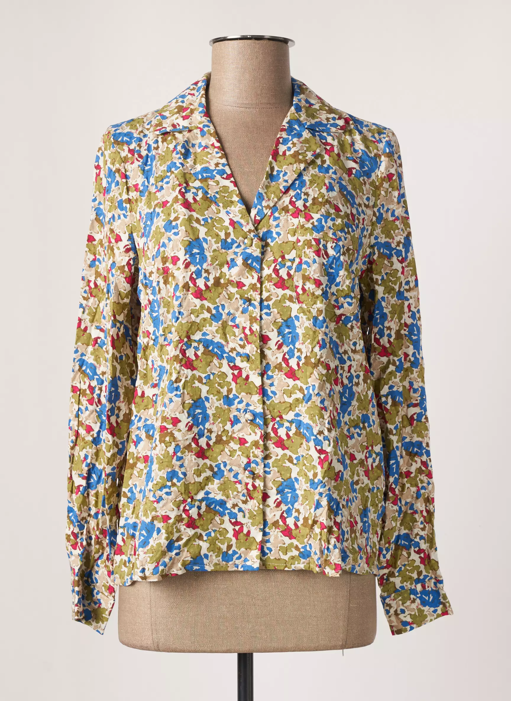 Vila Chemisiers Femme couleur beige