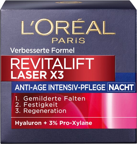 L'Oréal Paris Revitalift Laser Anti-Age Hyaluronsäure Nachtcreme