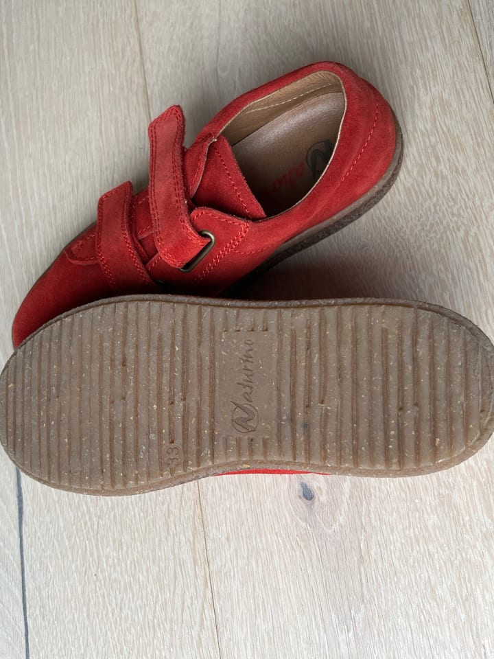 Naturino Leder-Sneakers in Rot günstig kaufen 33
