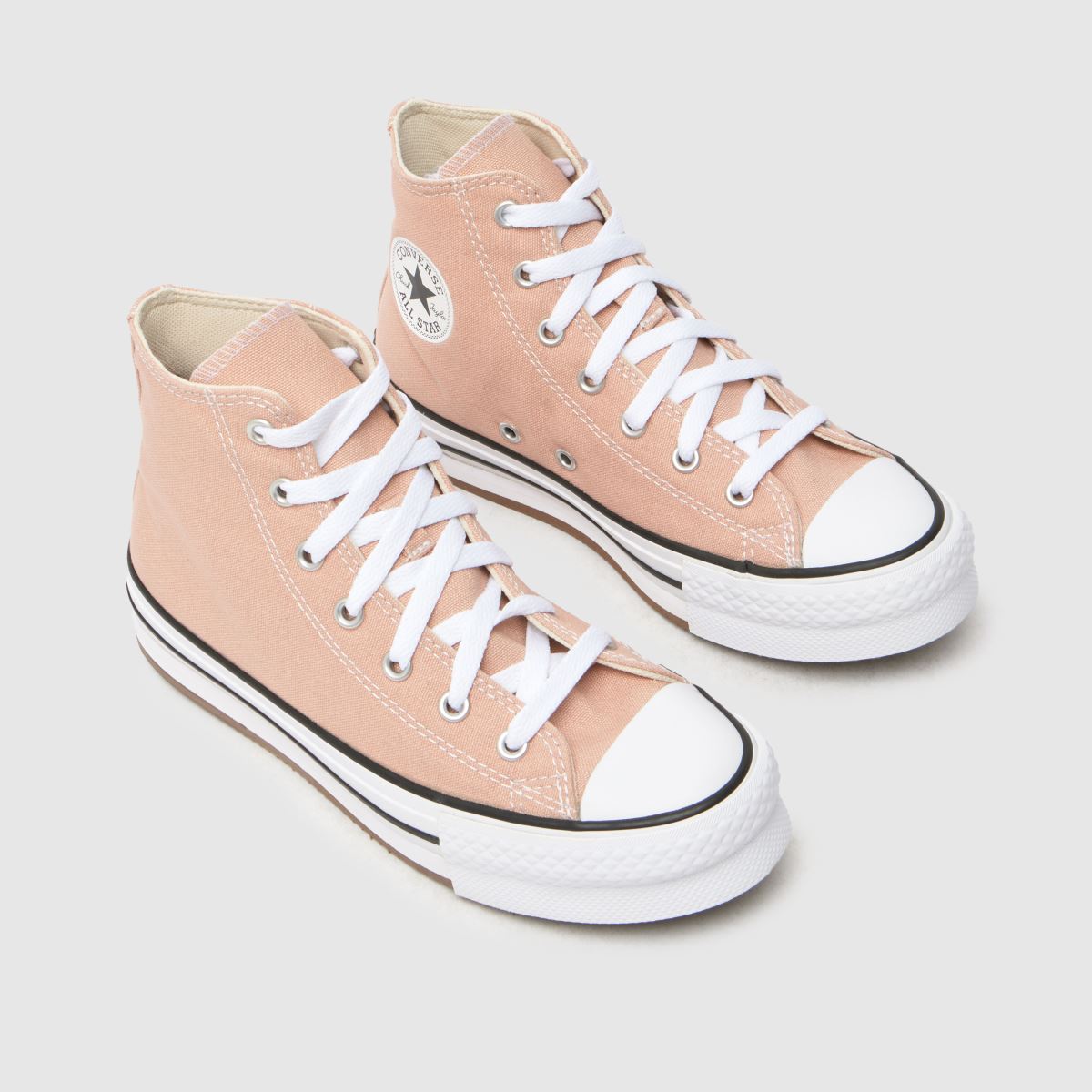 Converse All Star Hi Eva Lift Lány Tornacipő Halvány Rózsaszín