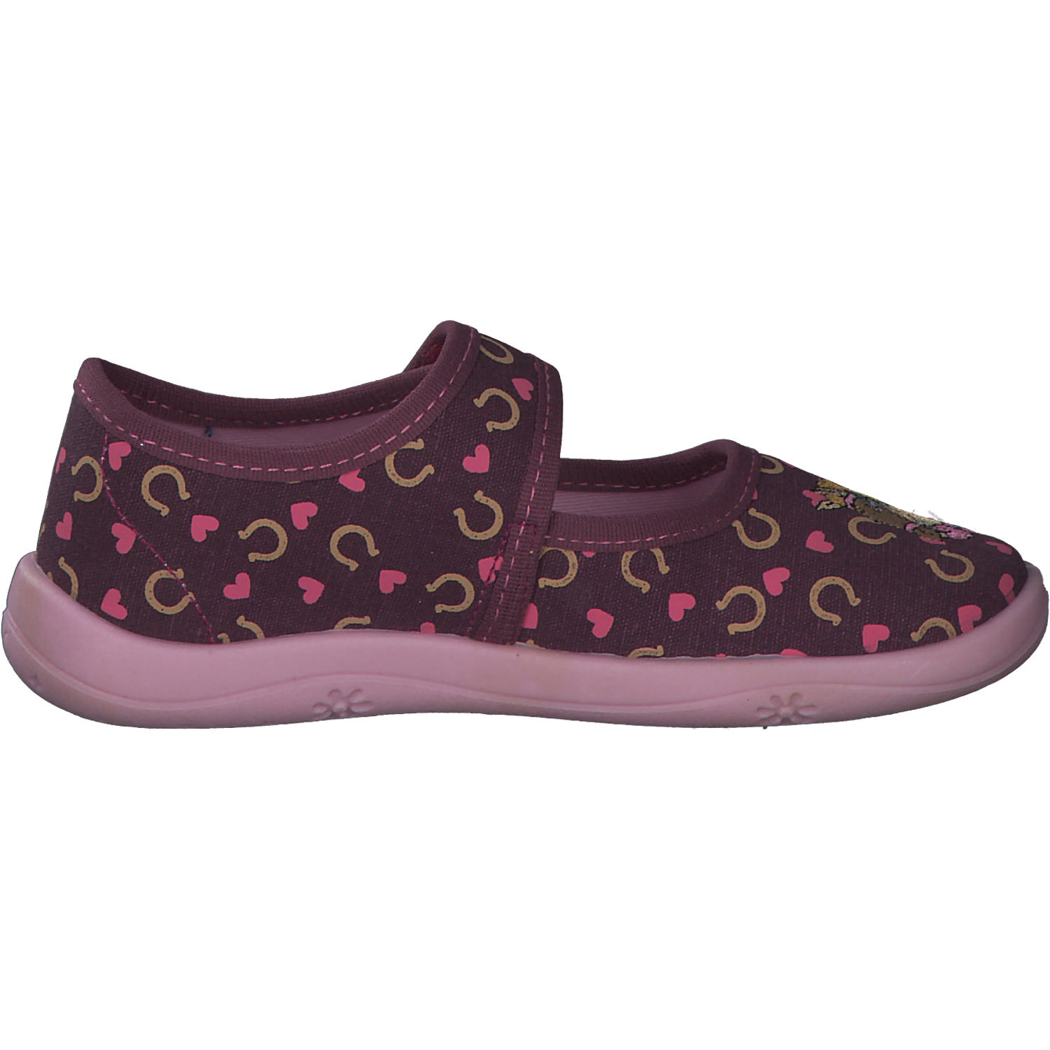 Richter 9150, Hausschuhe, Kinder, Violett (Pink)