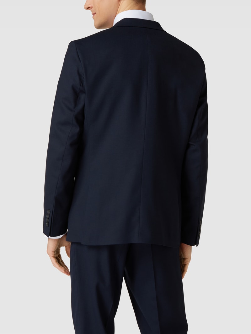 Sakko mit Pattentaschen in marineblau