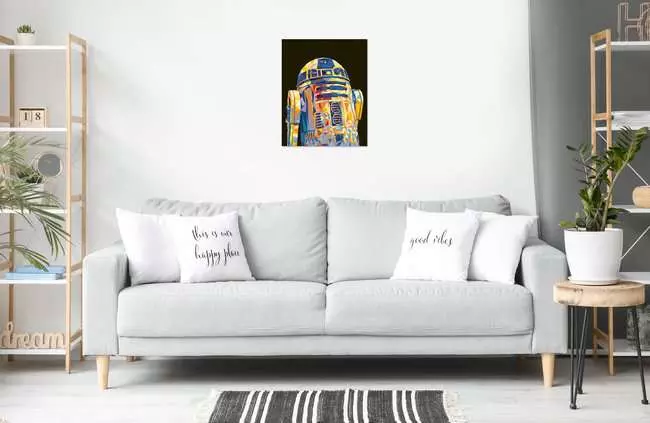 CreArt Star Wars - R2-D2 - Malen nach Zahlen für Erwachsene