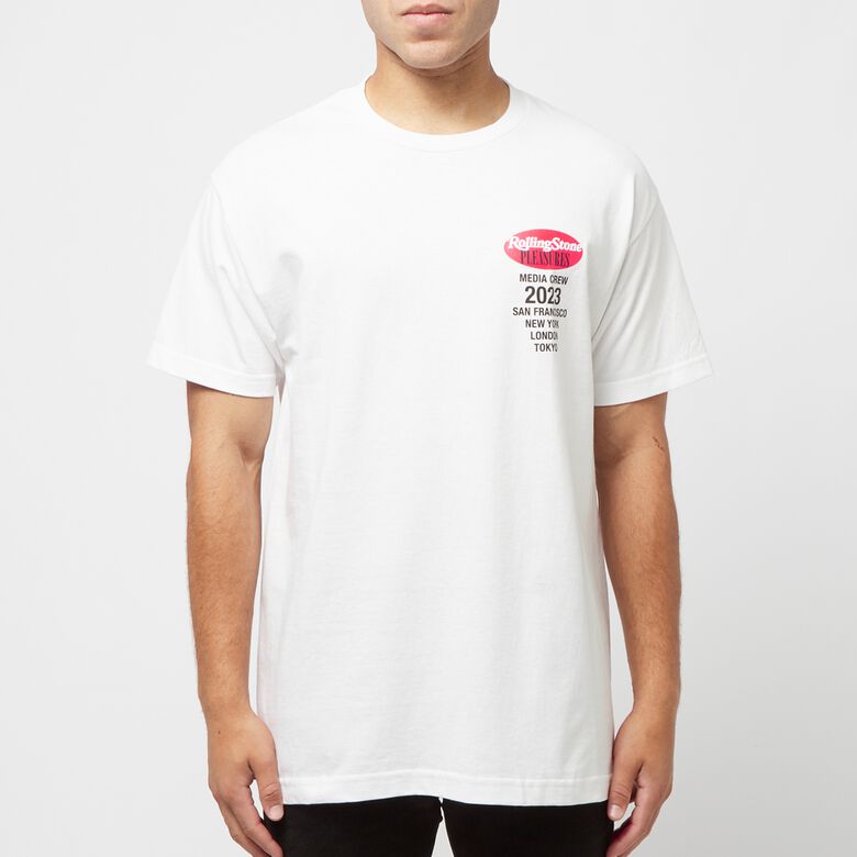 Pleasures Rolling Stone T-Shirt white