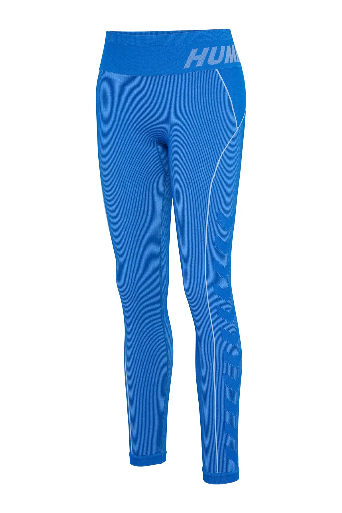 hummel  Sport-Leggings - Blau - Mittlerer Bund