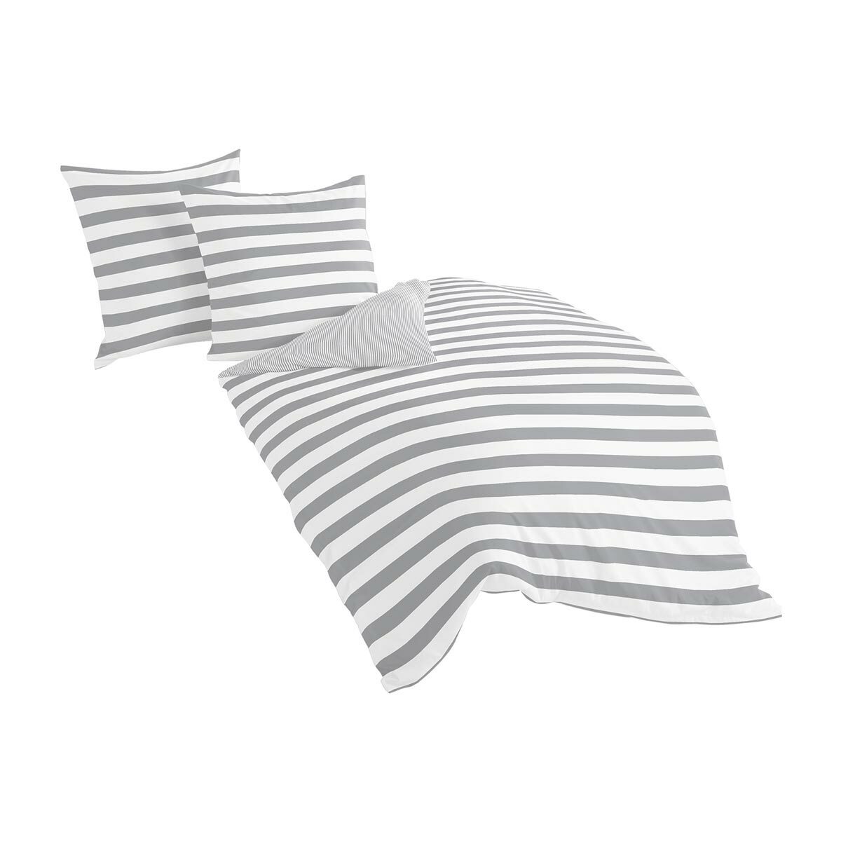 Traumschlaf Mako-Satin Bettwäsche Albklassik Stripe