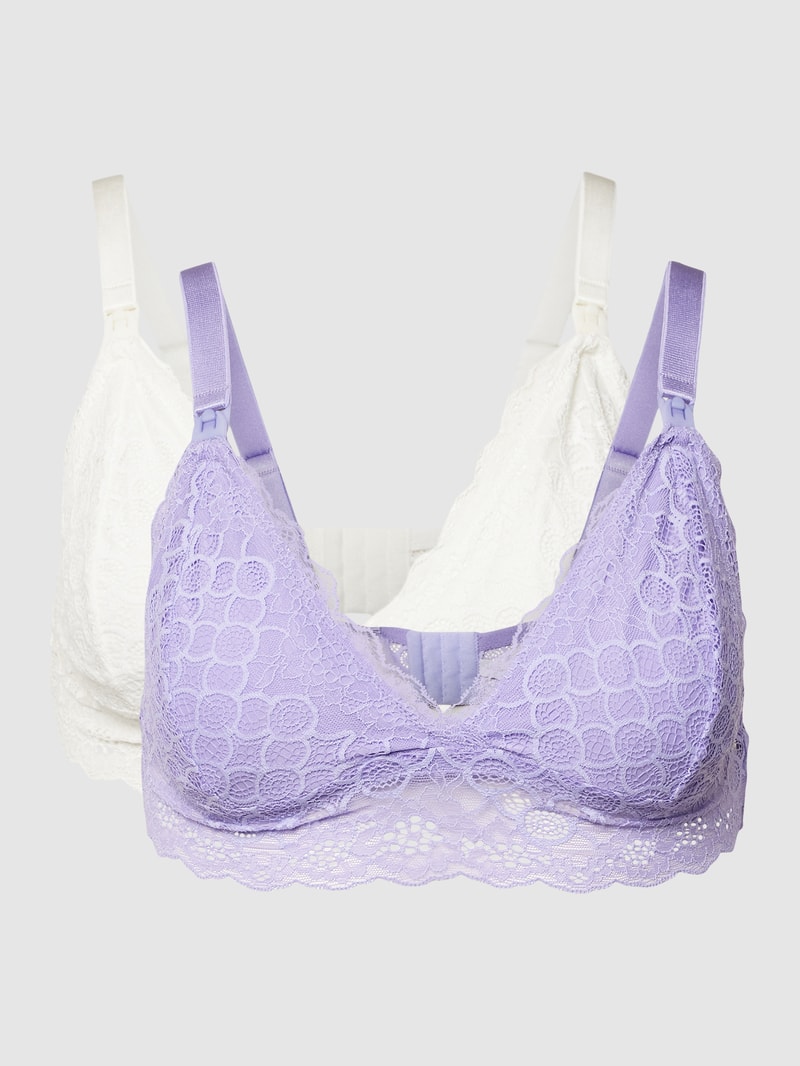 Umstands-BH mit Still-Funktion Modell 'SIDSEL' in lila