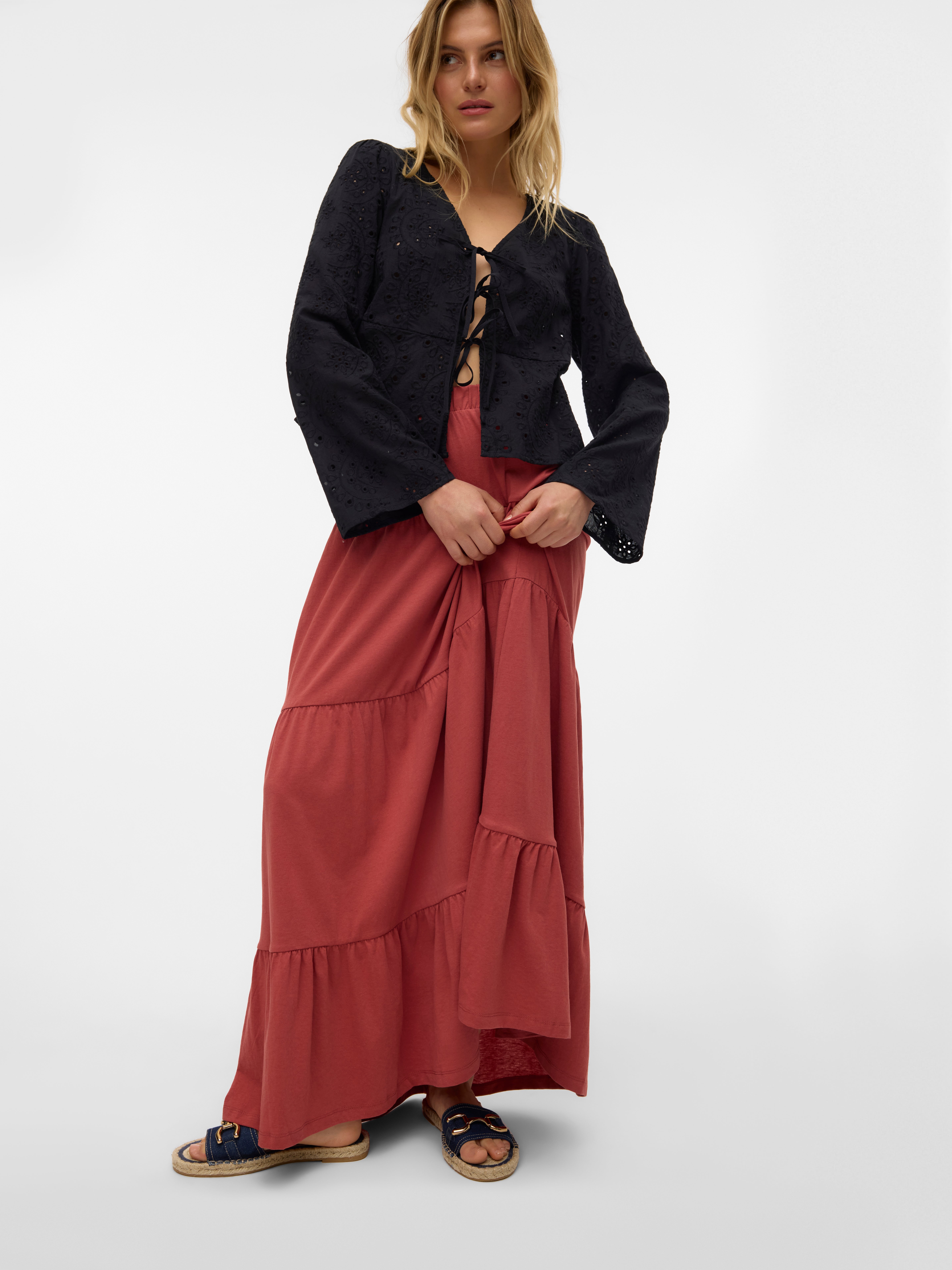 VMMIA Hohe Taille Langer Rock