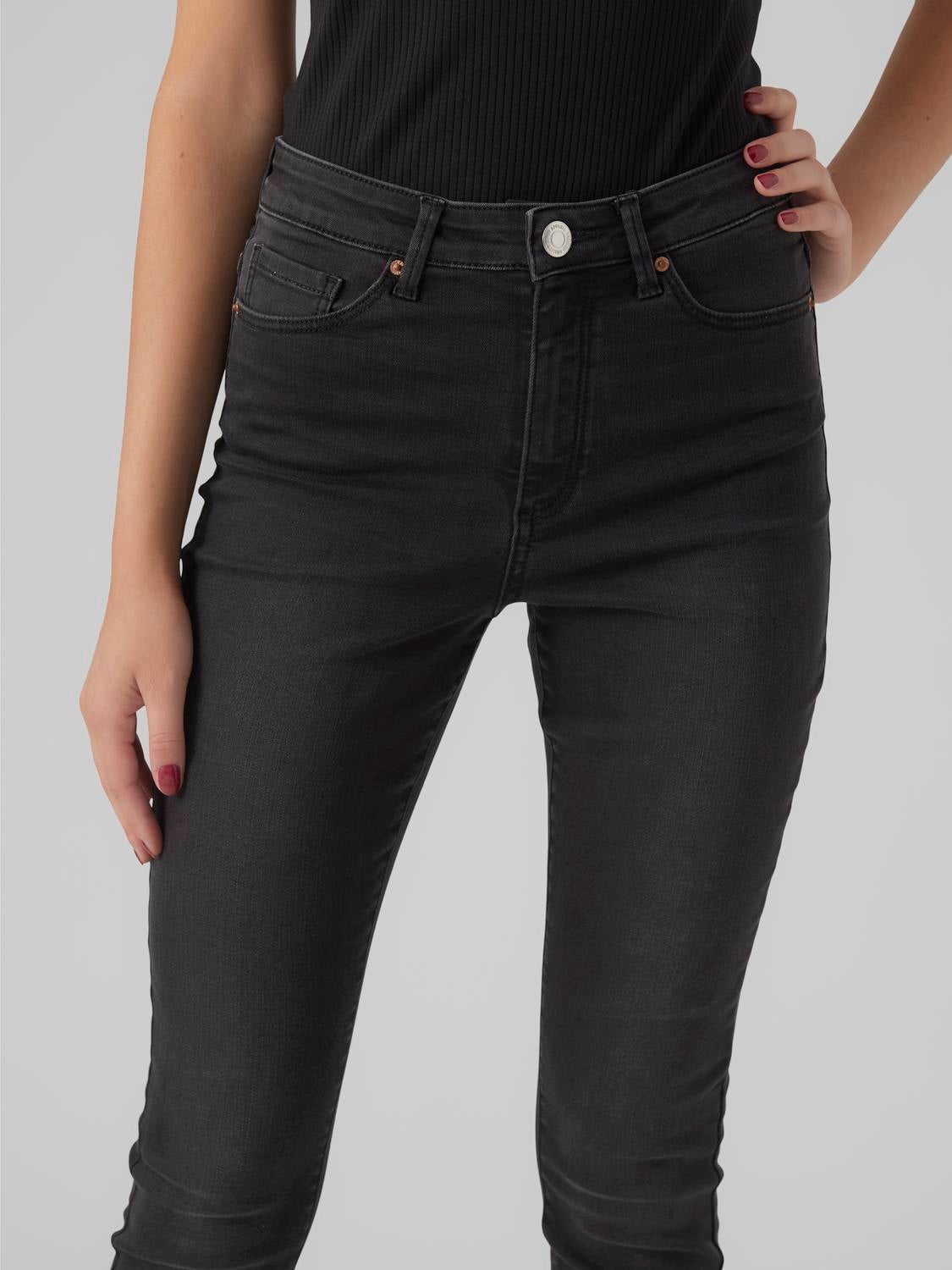 VMSOPHIA Hohe Taille Skinny Fit Jeans