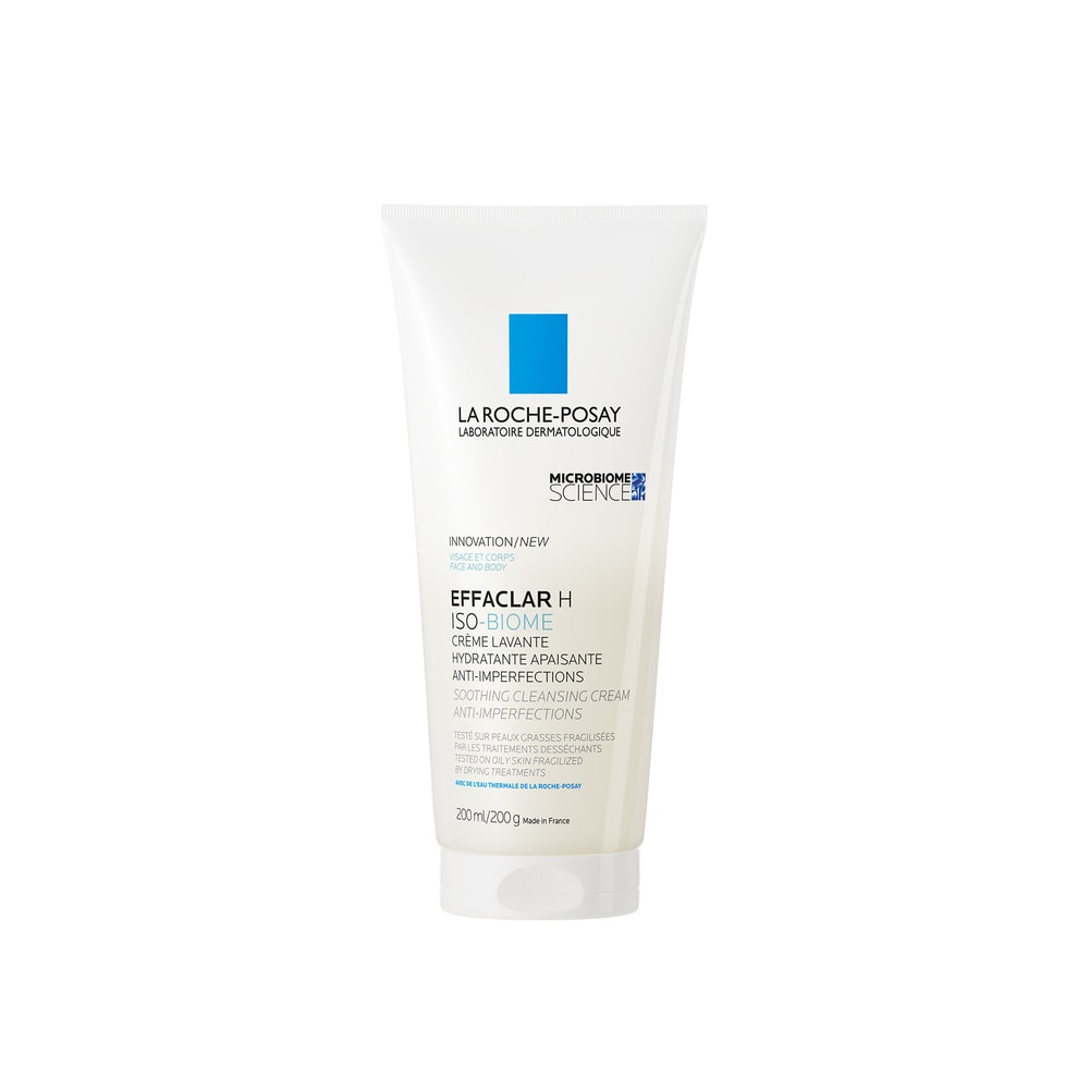 La Roche-Posay Effaclar H Crème lavante hydratante apaisante anti-imperfections visage