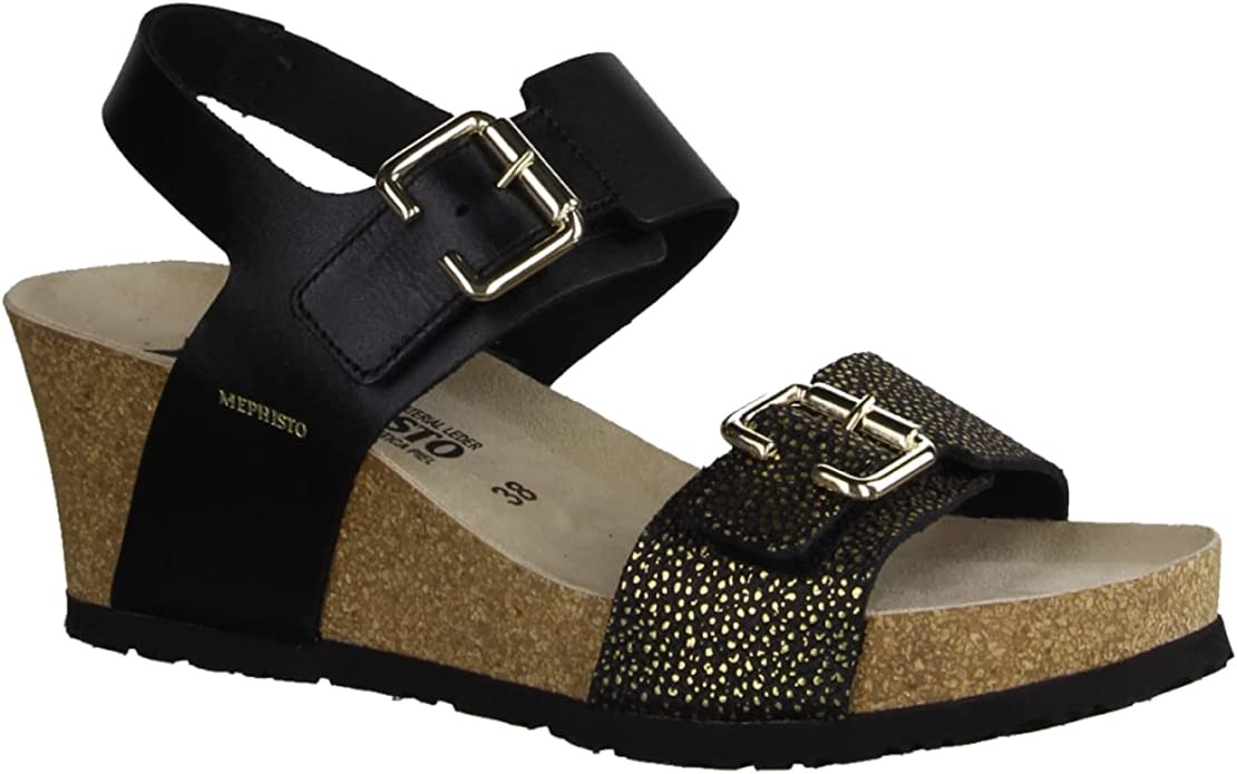 MEPHISTO Klassische Sandalen schwarz Lissandra Sandanyl