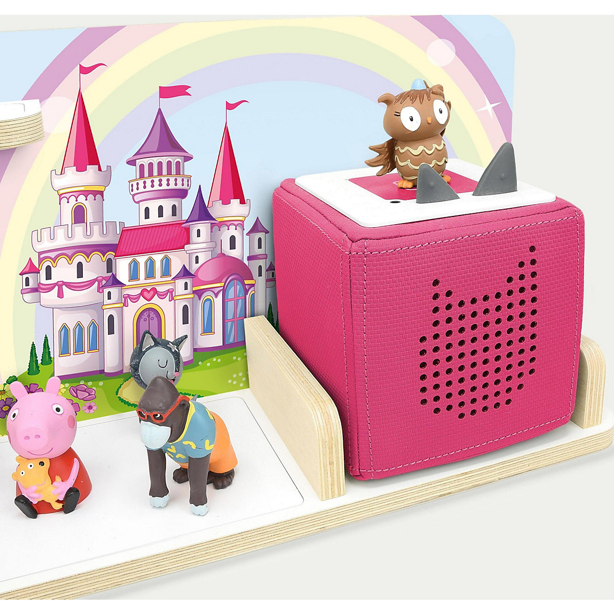 Regal für Musikbox Feenschloss, klein - geeignet für Toniebox
