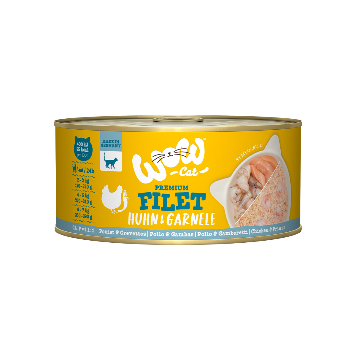 WOW CAT Hühnerfilet mit Garnelen günstig kaufen bei ZooRoyal