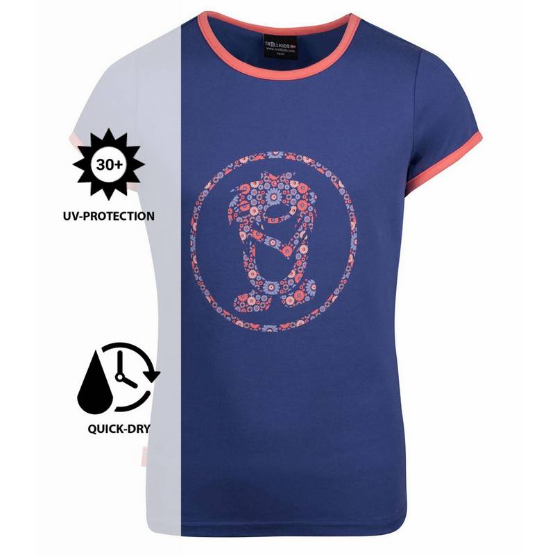 Trollkids Flower Troll T-Shirt Mädchen