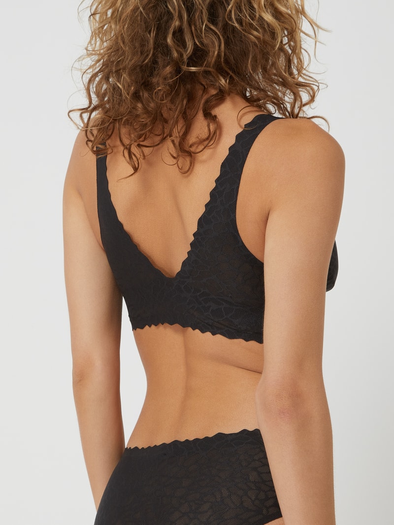 BH mit Stretch-Anteil im 2er-Pack in schwarz