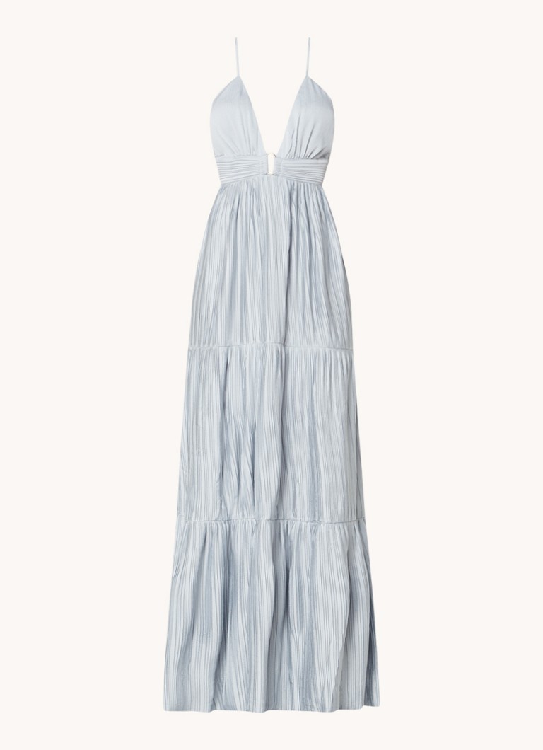 Rochie lungă plisată Wasta de la ba&sh