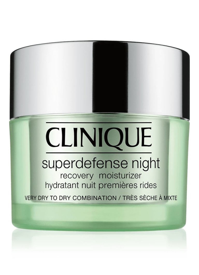 CLINIQUE Superdefense Night Cream - kuivalle/sekaiholle - yövoide