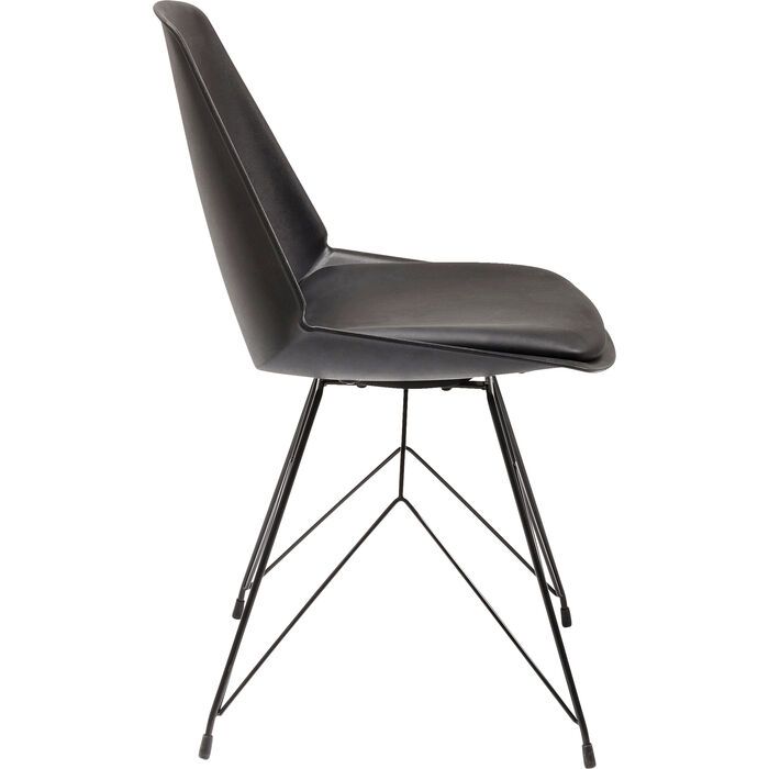 KARE Stuhl Wire Schwarz