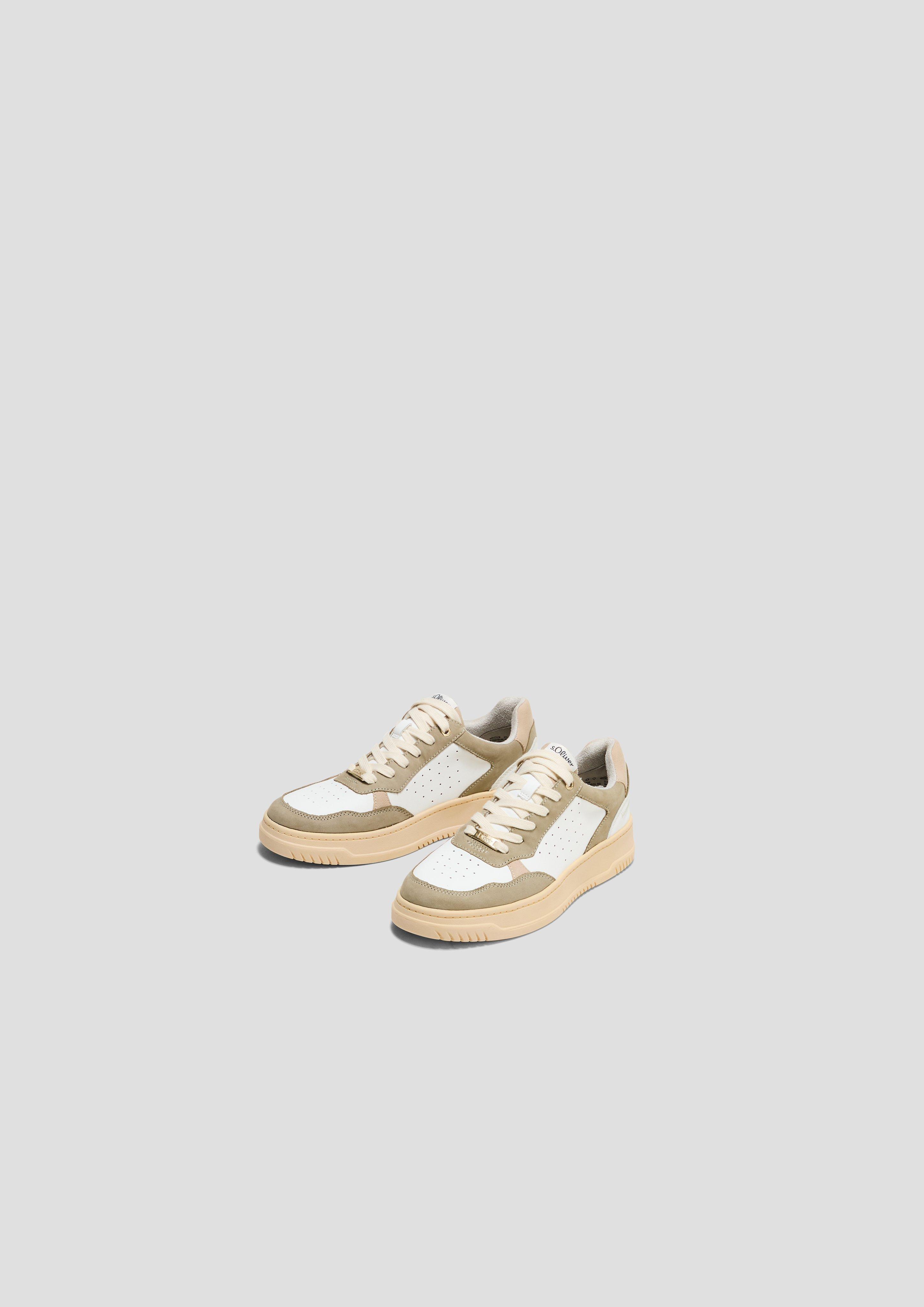 Sneaker in Colour-Blocking-Optik  6008835-708