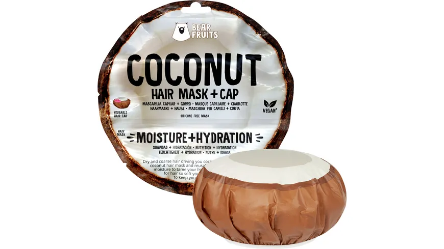Bear Fruits Haarkur/Balsam/ Coconut 20ml + Cap 20 ml