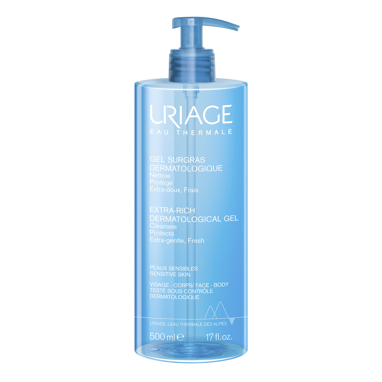 Uriage Gel Surgras Dermatologique Moussant Nettoyant