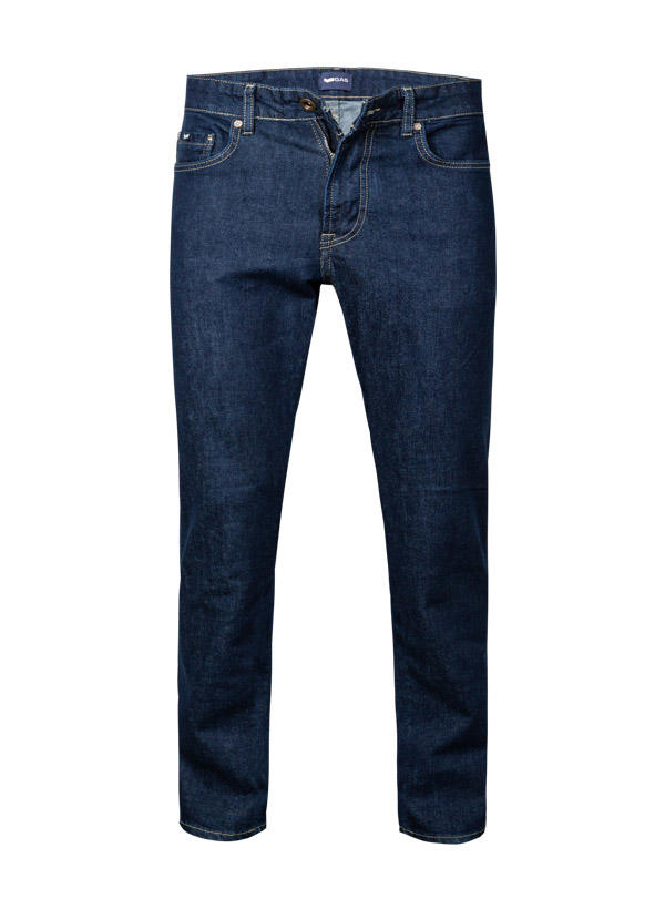 GAS, Jeans Albert, Slim Fit, Baumwoll-Stretch, navy