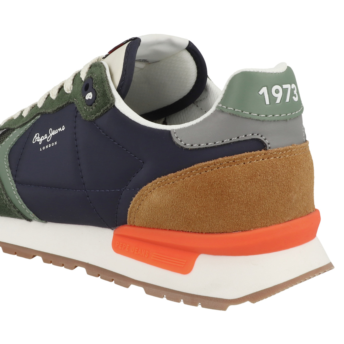 Pepe Jeans Brit Mix Sneaker Low gruen