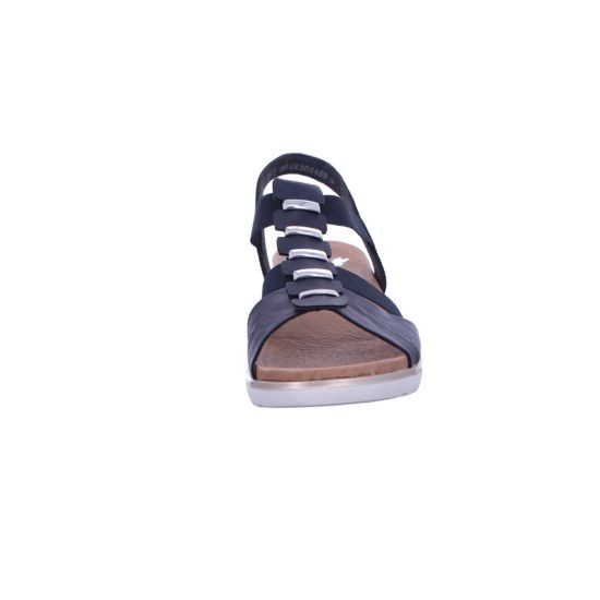RIEKER Klassische Sandalen blau
