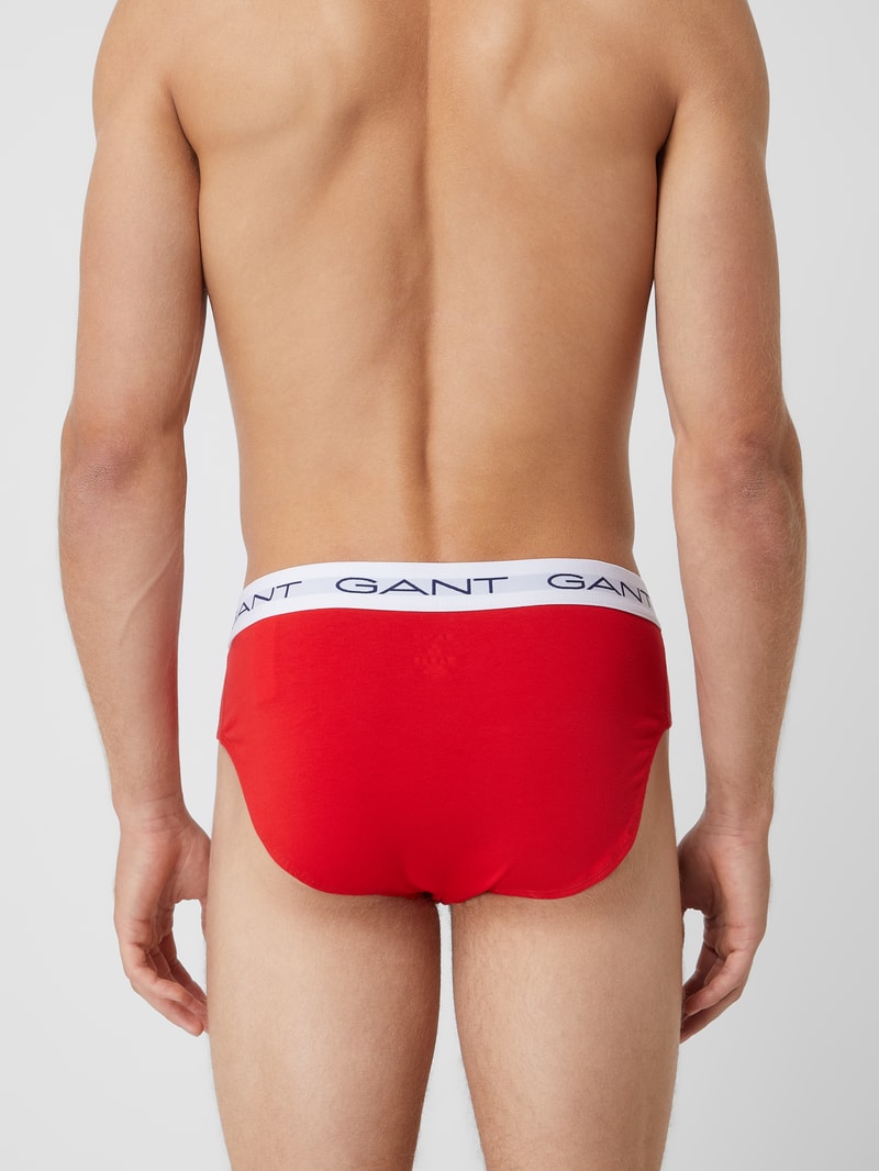 Slip im 3er-Pack in rot
