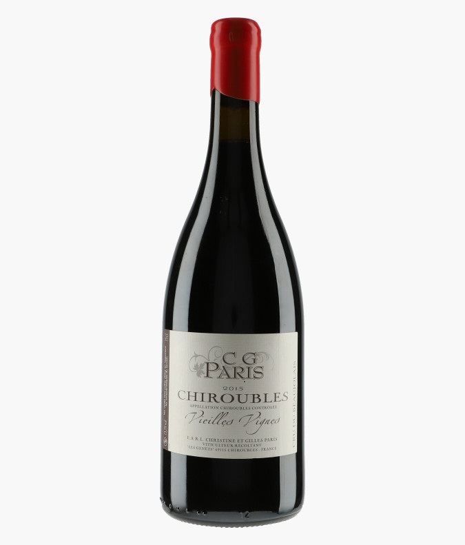 Chiroubles Vieilles Vignes 2015PARIS CHRISTINE & GILLES