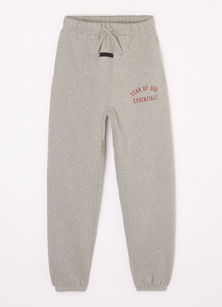 Fear of God Essentials - Kapenevat collegehousut logolla
