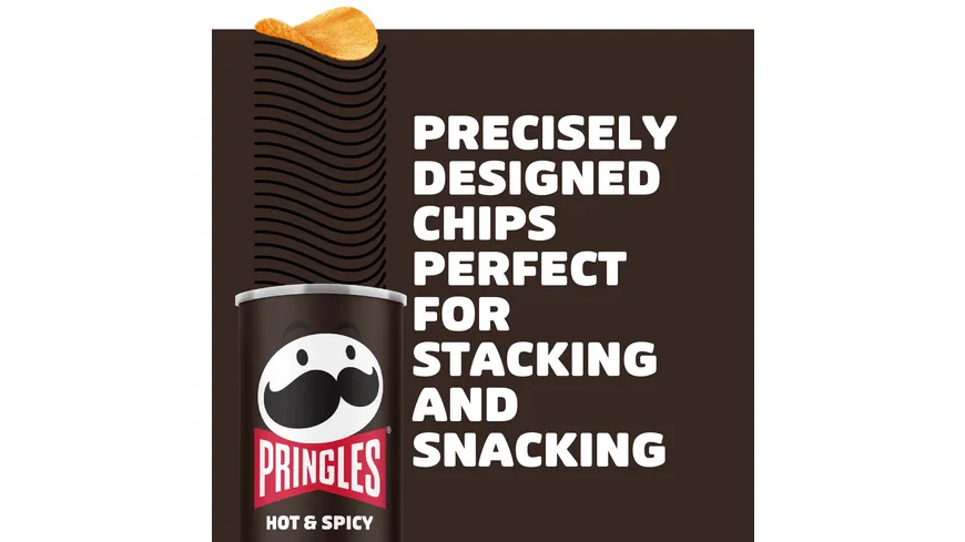 Pringles Chips Hot & Spicy 165 g