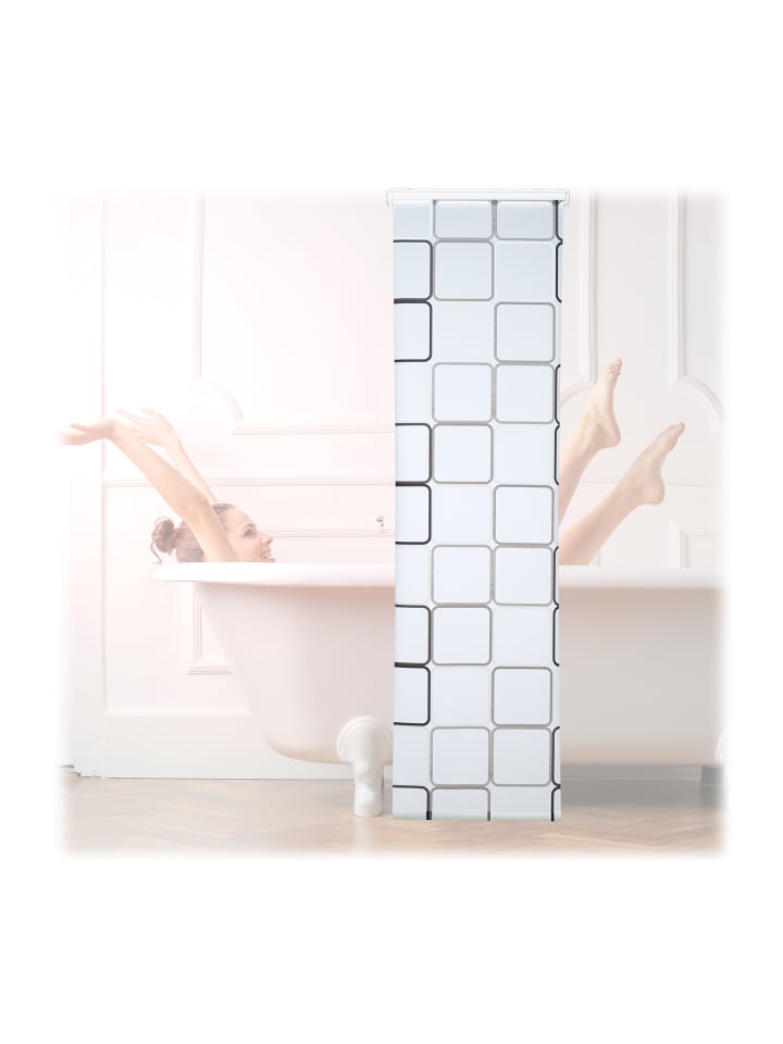 relaxdays Duschrollo Square in Semitransparent - (L)240 x (B)60 cm günstig kaufen onesize