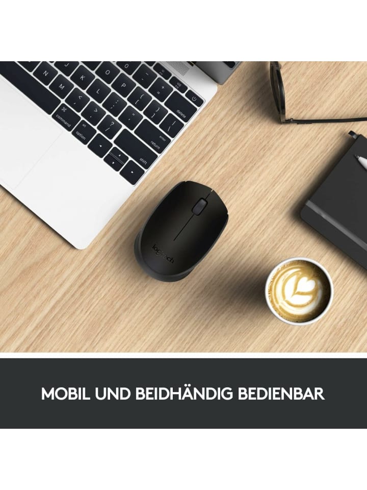 Logitech Elegante Schwarz Wireless B170 Maus – Perfekte Wahl für in Schwarz günstig kaufen onesize