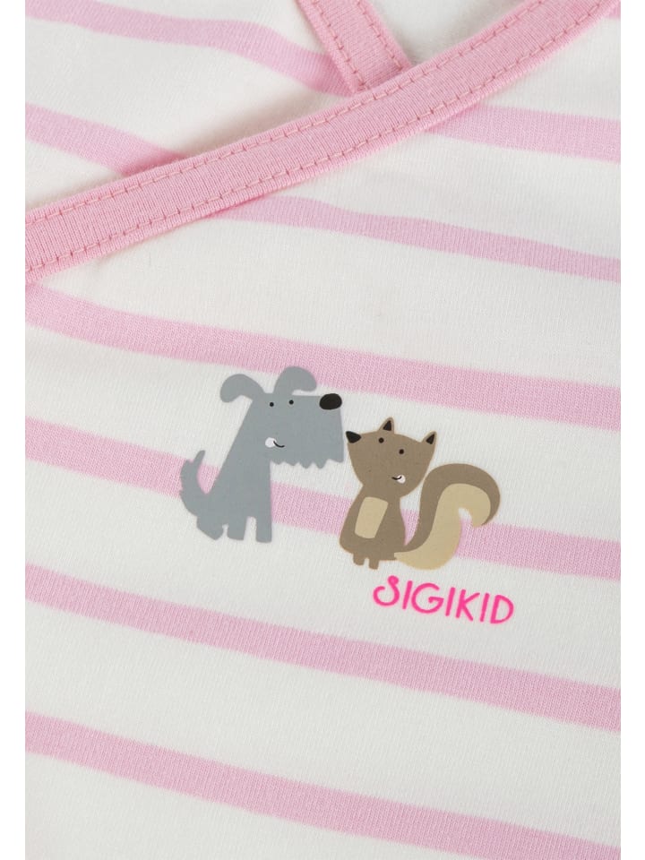 Sigikid Wickel-Body, kurzarm Classic Baby in weiß günstig kaufen
