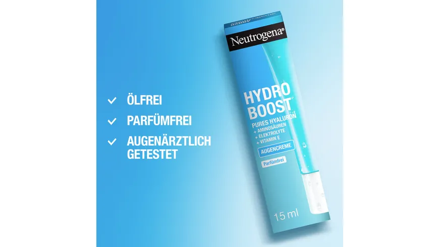 Neutrogena Hydro Boost Augencreme Gel 15 ml