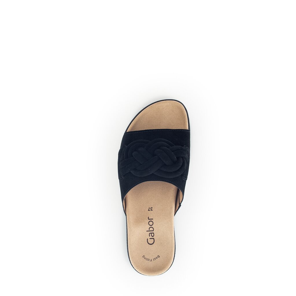 Gabor fashion Pantolette schwarz
