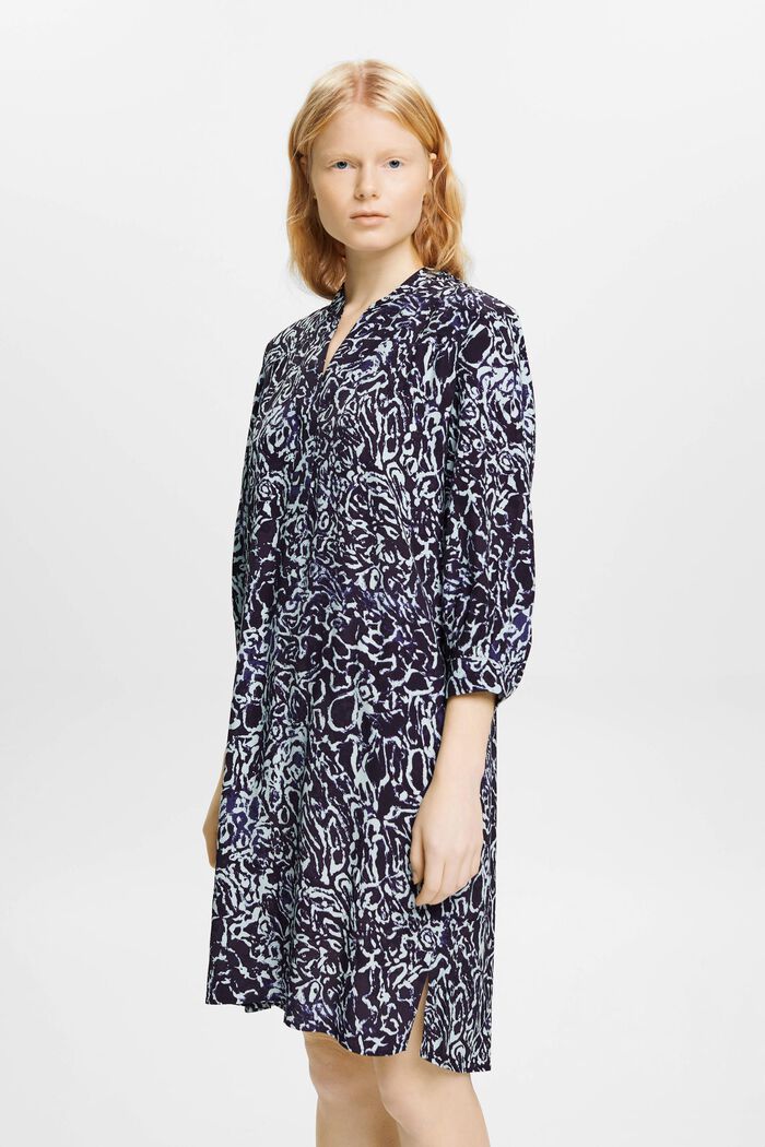Minikleid mit Allover-Muster