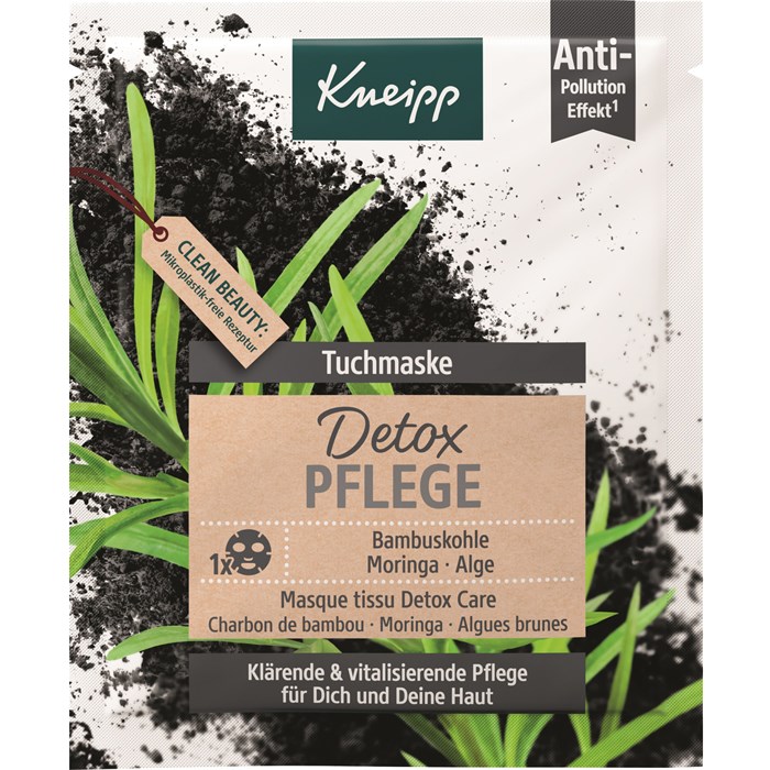 Tuchmaske Detox Pflege